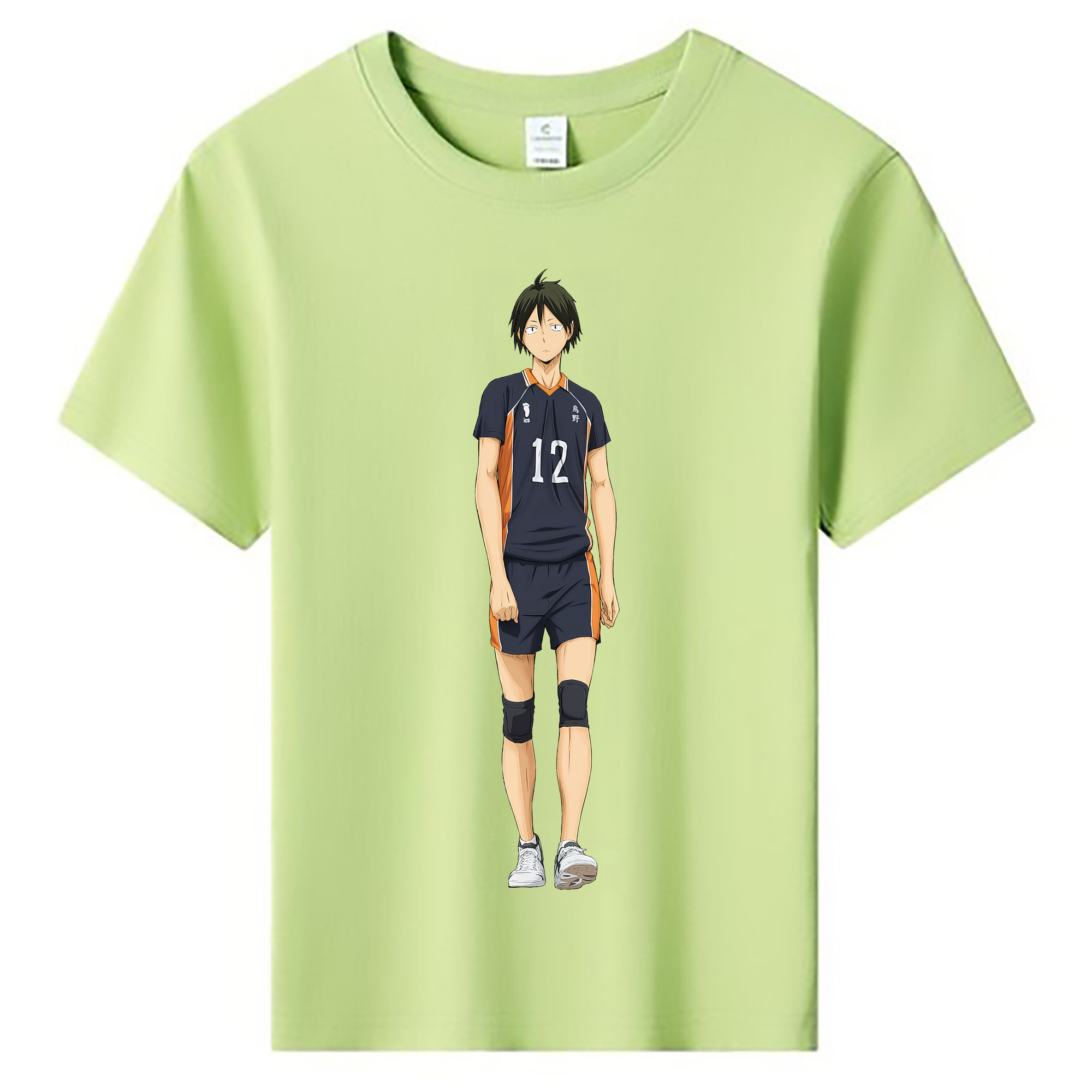 （画像用） ハイキュー!! Haikyu!! 綿100％キッズTシャツ（フロントプリント）